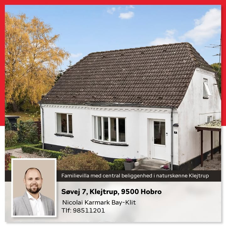 Home Hobro: Moderne villa tæt på skole og fritidsaktiviteter til salg