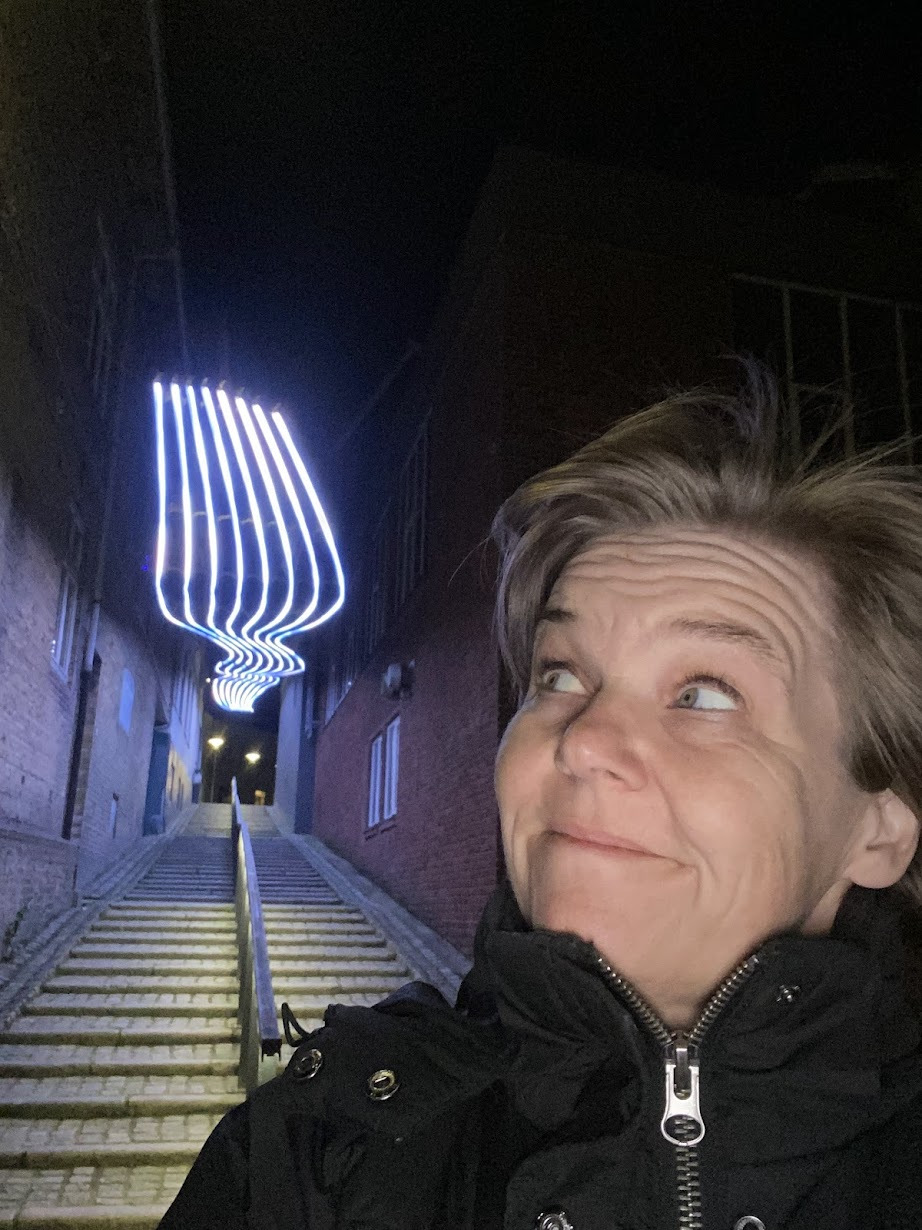 Oplev Aabenraas kunstværker i skæret fra mørket