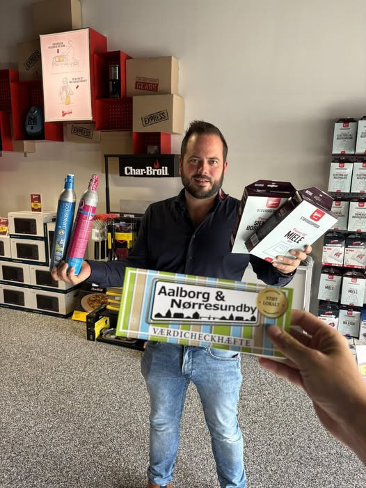 Skousen Nørresundby Hvidevarer tilbyder værdicheckhæfte med skarpe priser