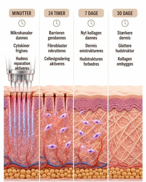 Qvist Skincare anbefaler microneedling som et forløb