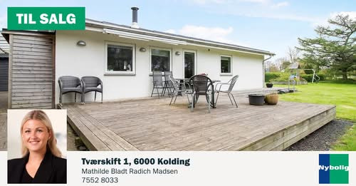 Nybolig Kolding præsenterer indflytningsklar bolig med natur og komfort