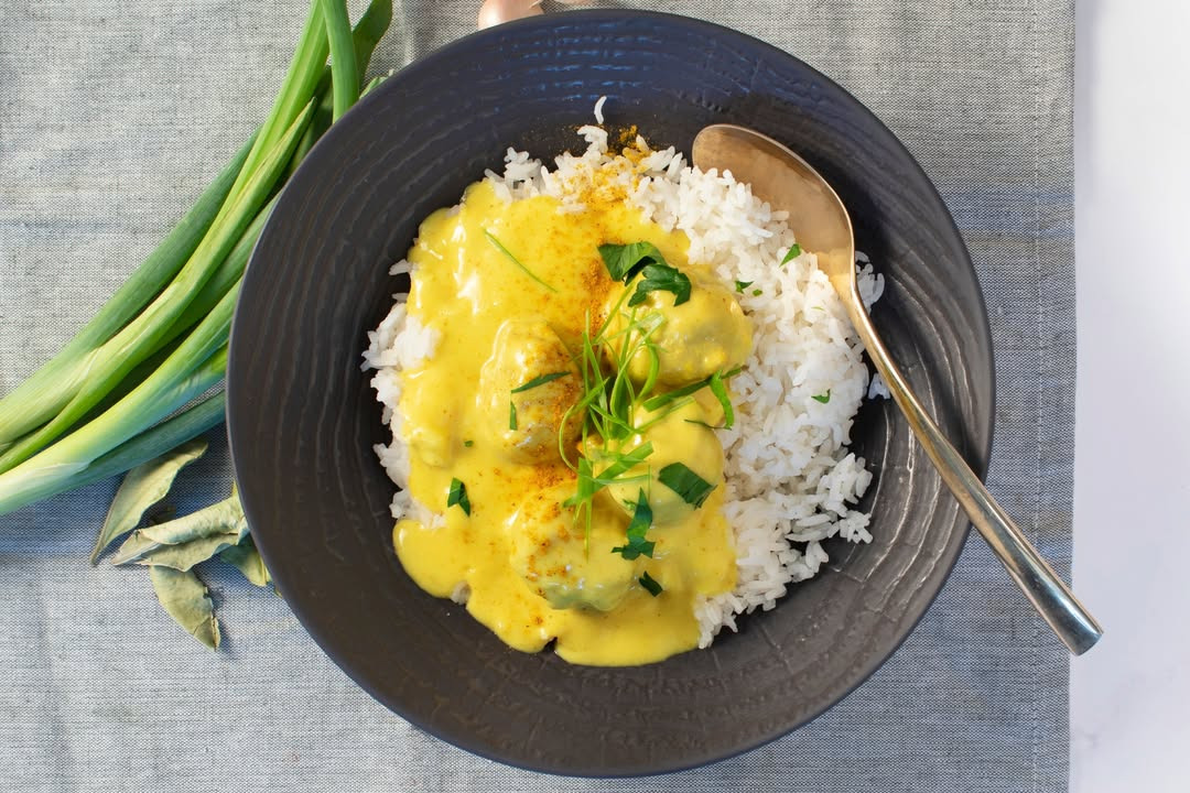 Frederiksberg Kødforsyning v/Christian Rytter Sørensen byder på boller i karry onsdag