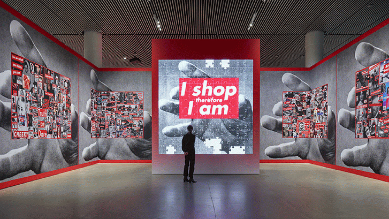 Udforsk Barbara Krugers kunst på ARoS Aarhus Kunstmuseum