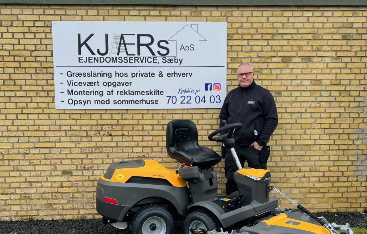 Fra el-firma til ejendomsservice: KJÆRs Ejendomsservice har kunder i hele landet