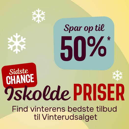 Skousen Holstebro afslutter vinterudsalg med besparelser op til 50%