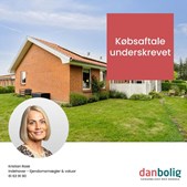 Danbolig Hjørring fejrer underskrevet købsaftale i Astrup