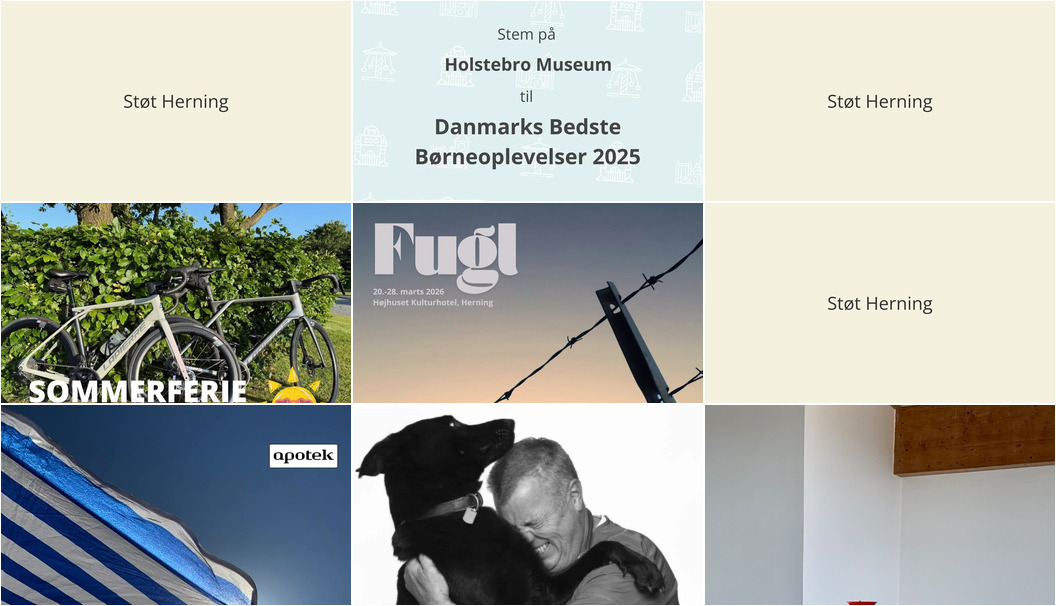 Nyt fra Herning Løve Apotek, Museerne i Holstebro, Dyrehospitalet Heden ApS og 3 andre