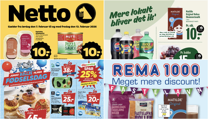 Fastelavnsboller til 8 kr. og Egelykke spegepølse til 10 kr. - se de gode tilbud i Ishøj