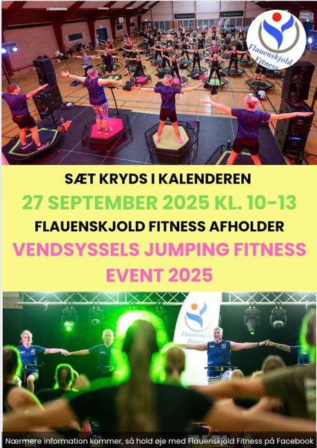 Jumping Fitness fest i Flauenskjold Hallen