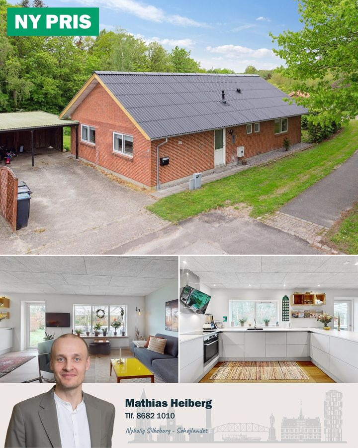 Nybolig Silkeborg - Søhøjlandet: Ny pris på totalrenoveret villa i Ans