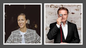 En aften med Peter Qvortrup Geisling og Mathilde Falch i Rudkøbing