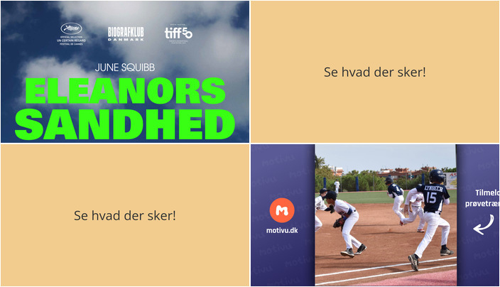 Oplev Kongens Lyngby denne weekend: Film og baseball for hele familien