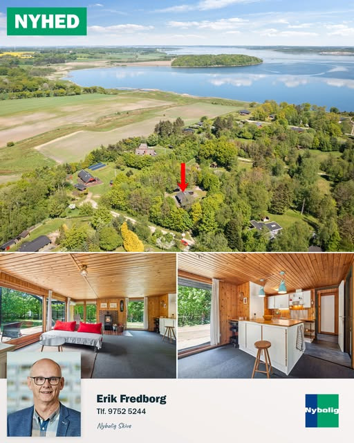 Nybolig Skive I/S præsenterer charmerende sommerhus ved Astrup Vig