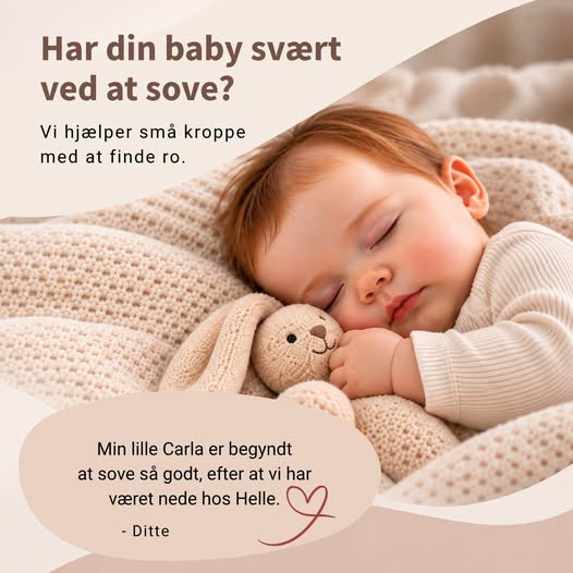 Ro & velvære tilbyder blide behandlinger til babyer med urolige nætter