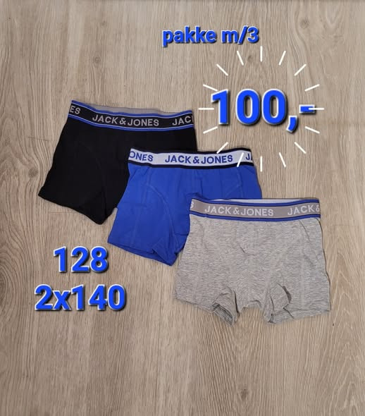 Børneshoppen Brønderslev tilbyder stor besparelse på Jack&Jones underbukser til drenge