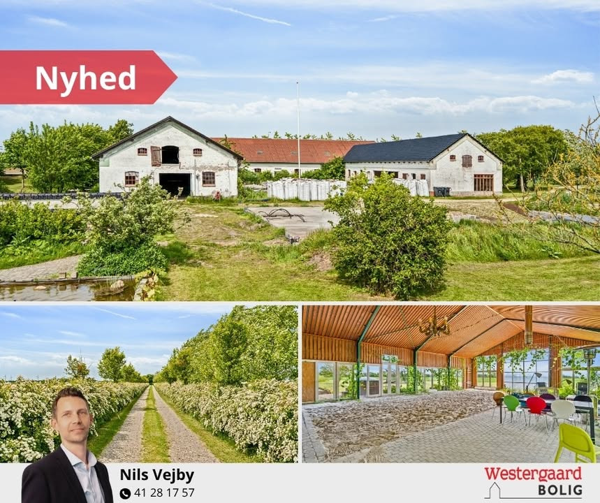 Westergaard Bolig præsenterer naturskøn landejendom med stort potentiale på Stavadvej 32
