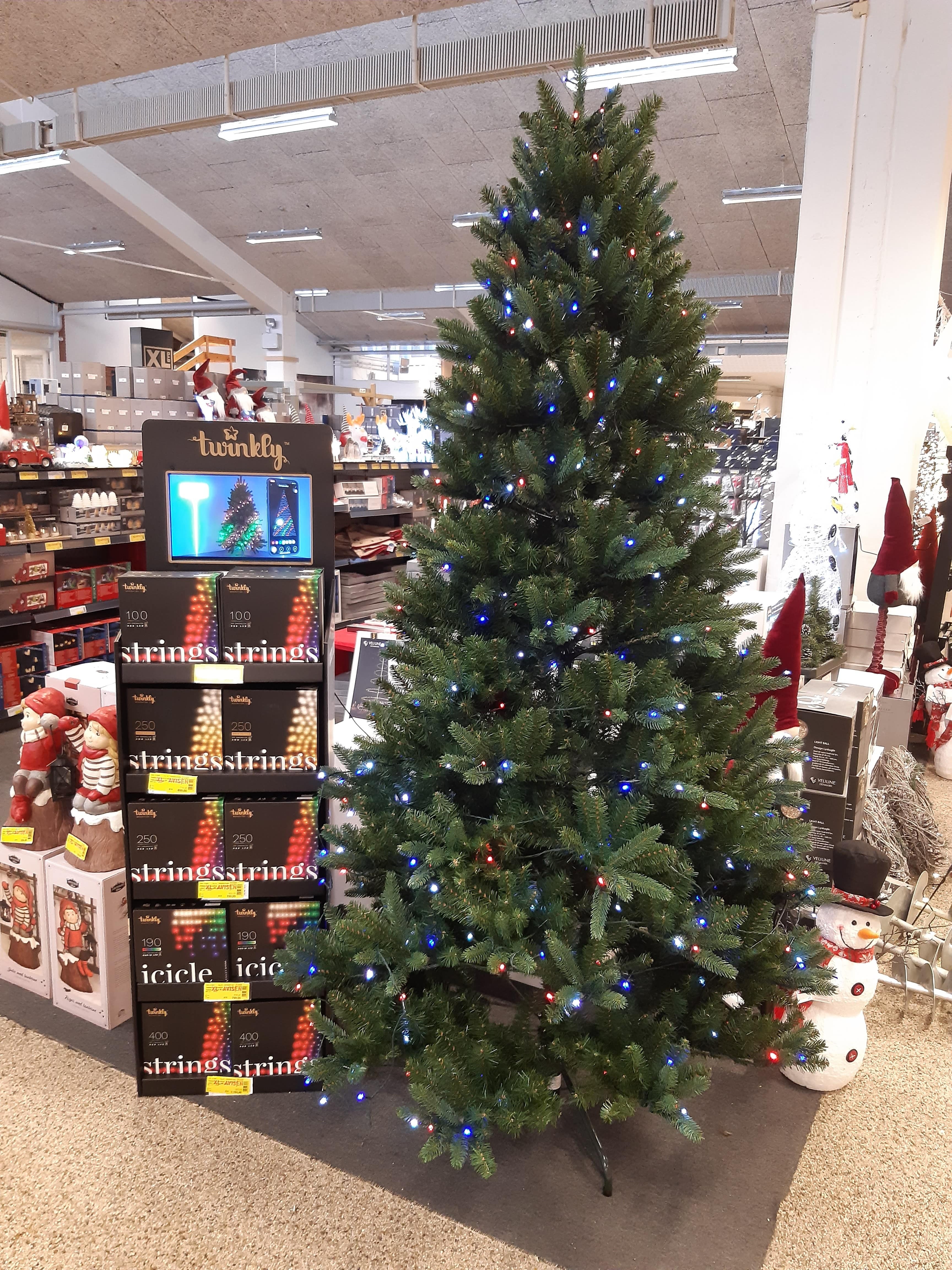 Næstved blinker om kap til jul: Nu kan man designe sit eget lysshow på en app