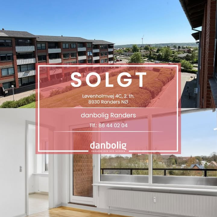 Danbolig Randers sælger bolig på Løvenholmvej 4C og søger lignende ejendomme til ventende købere