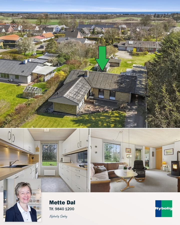 Nybolig Sæby A/S: Charmerende villa tæt på strand – ideel som helårshus eller flexbolig
