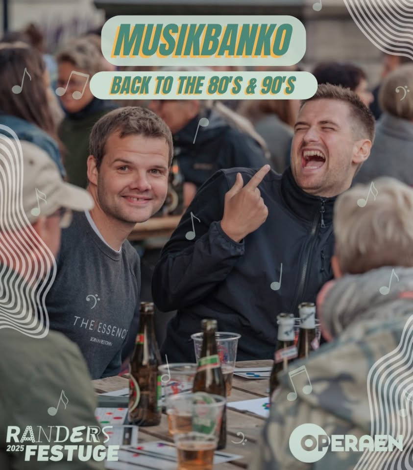 Musikbanko afslutter Randers Festuge med nostalgi og fest