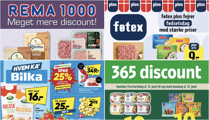 Gode tilbud på Arla Koldskål til 16 kr. og dansk spidskål til 10 kr.