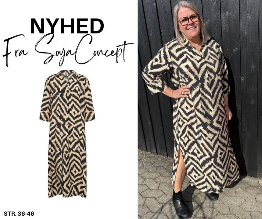 GARDEROBEN præsenterer ny elegant kjole fra SoyaConcept