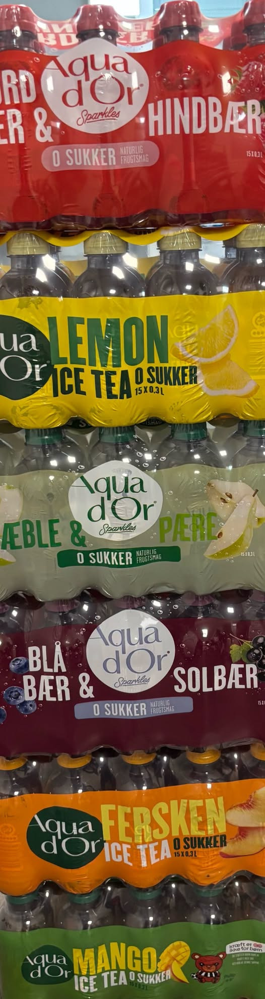 SPAR Visse tilbyder 15-pak Aqua D’or Mini til 39.95 kr. + pant