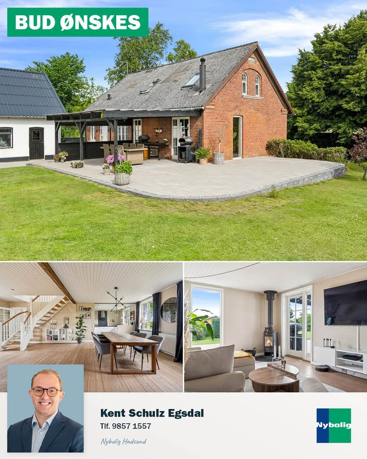Nybolig Hadsund søger bud på landejendom med hestefaciliteter