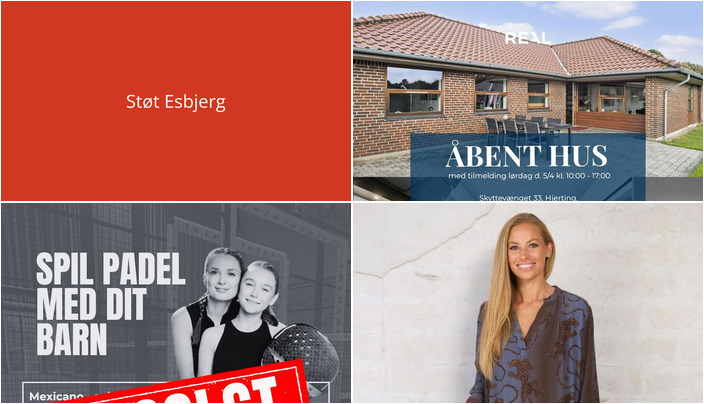 Nyt fra Padel Court Esbjerg, RealMæglerne Esbjerg og Bramming og ROSENGREEN