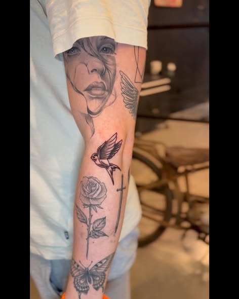 Ledige tider hos Andreas hos Mr. & Mrs. Tattoo i januar