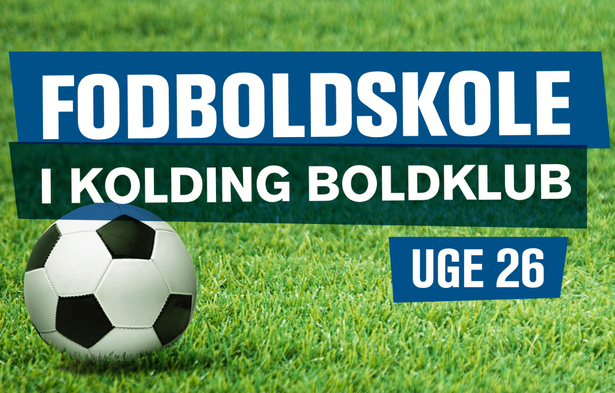 Kom på DBU fodboldskole i Kolding Boldklub