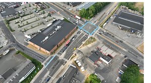 Kolding forbedrer trafikafviklingen med nyt vejarbejde og udvidet kryds