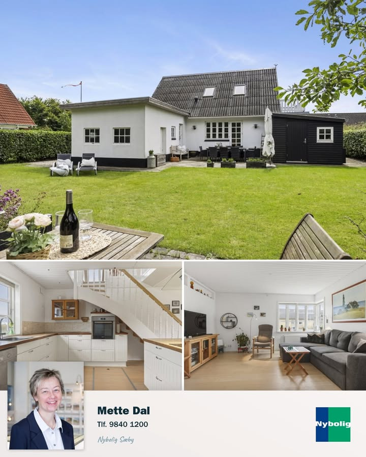 Nybolig Sæby A/S præsenterer fantastisk villa med havudsigt og flexbolig-muligheder