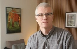 Bo Steendahl fra Trekantens Kropsterapi gik fra at være betonmand til behandler