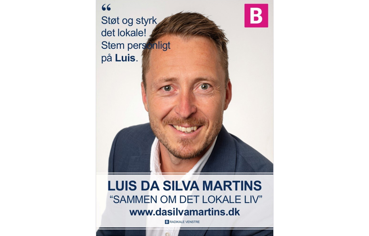 Luis da Silva Martins stiller op for Radikale Venstre til KV21
