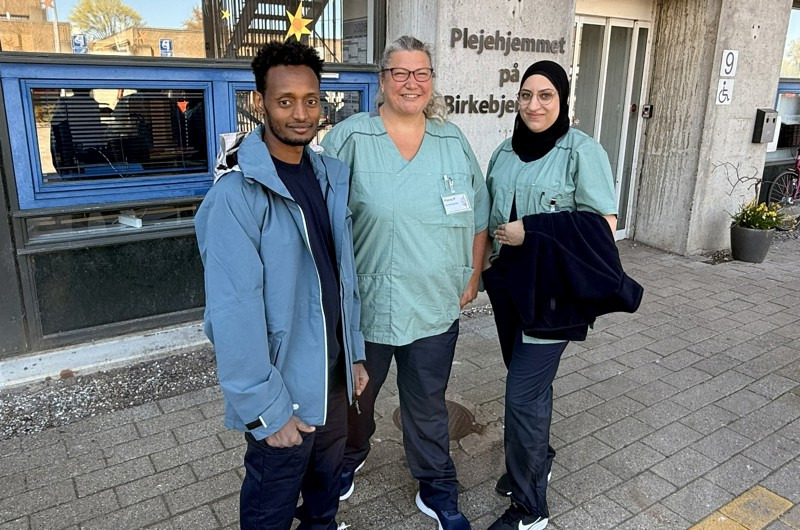 Nye grønne uniformer giver hjemmeplejen i Næstved mere fleksibilitet og komfort