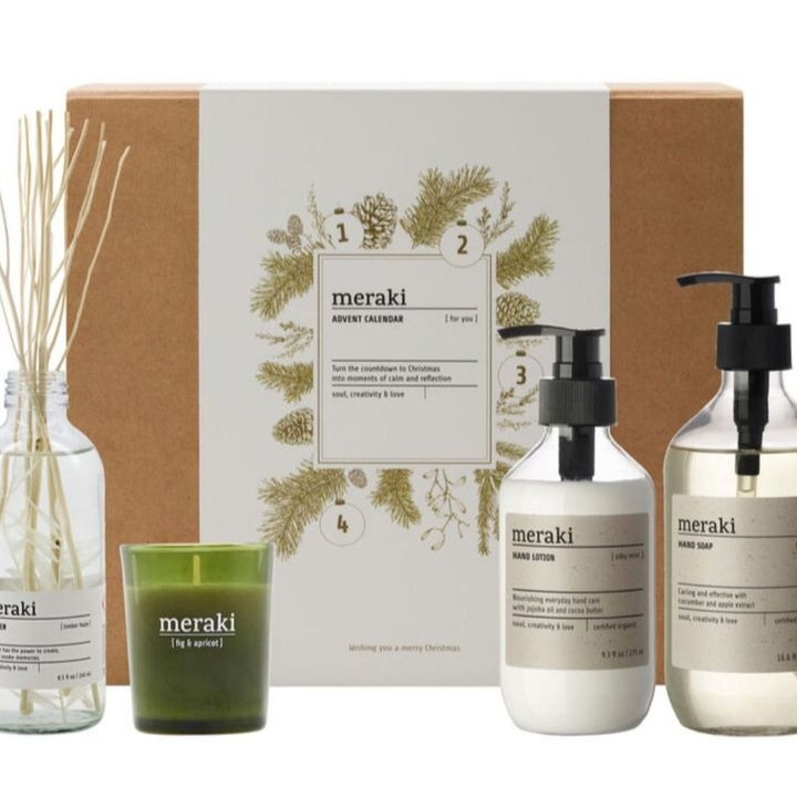 Thusgaard Living tilbyder Meraki adventsgaveæske til nedsat pris i 2024