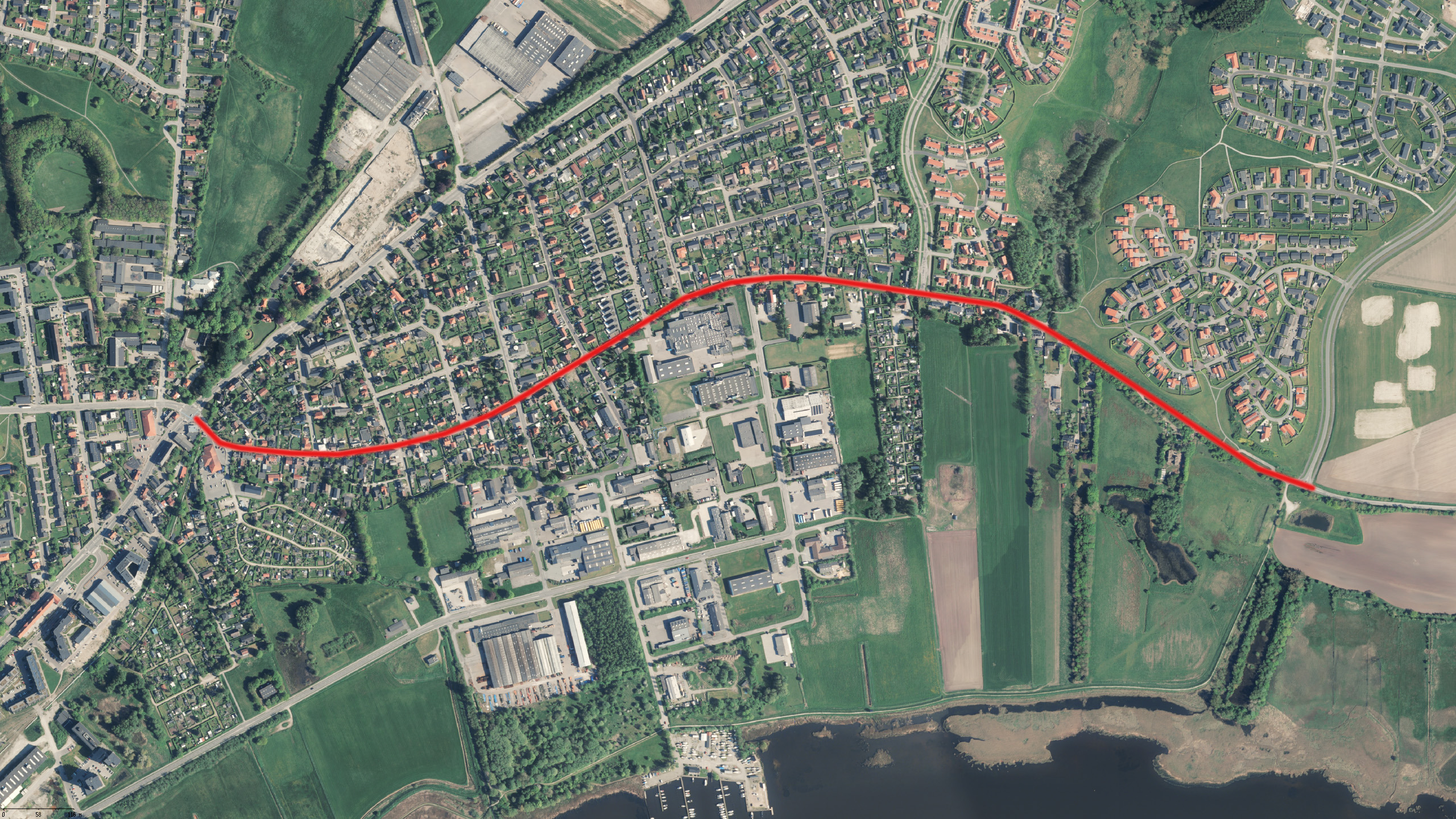 Asfaltarbejde i Dronningborg: Tjærbyvej spærres i dagtimerne