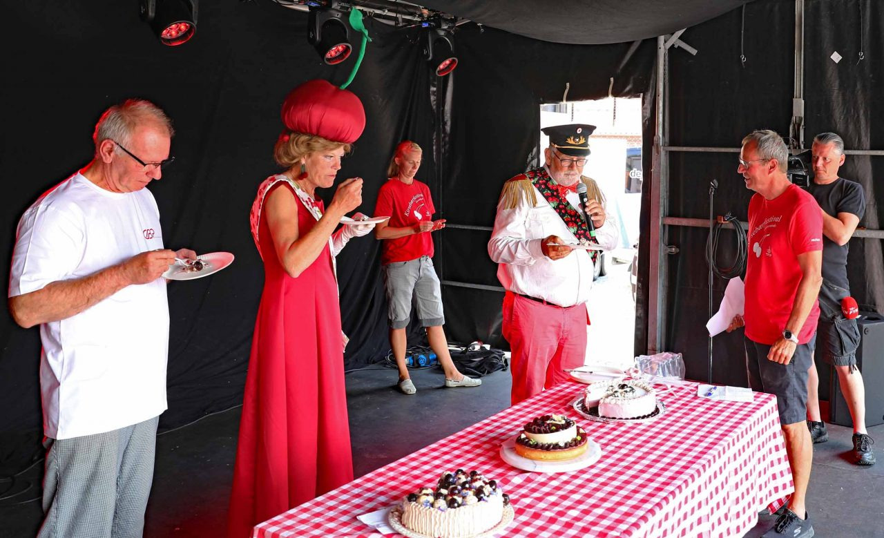 Kåring af Årets Kirsebærkage i Kerteminde