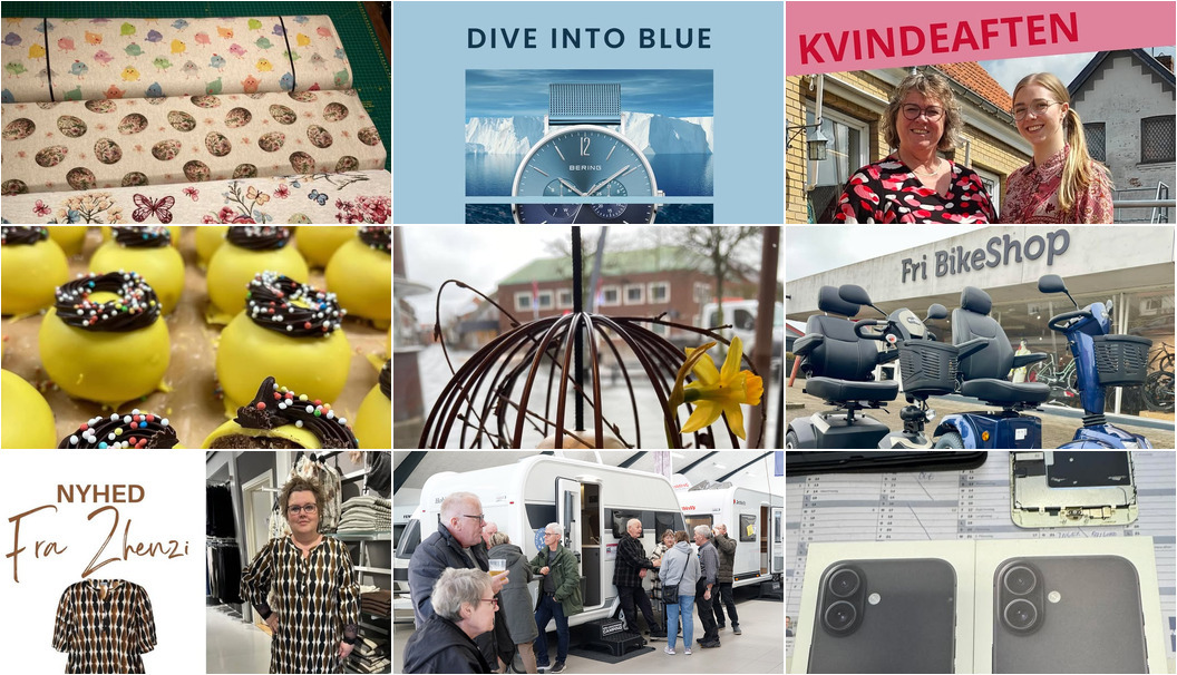Nyt fra Nyt Syn Brøndum Jeppesen , MOBILHYTTEN, Fri Bikeshop Nykøbing Mors og 11 andre