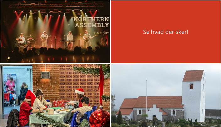 Julestemning i Nibe: Fra magiske koncerter til hyggelige børneaktiviteter