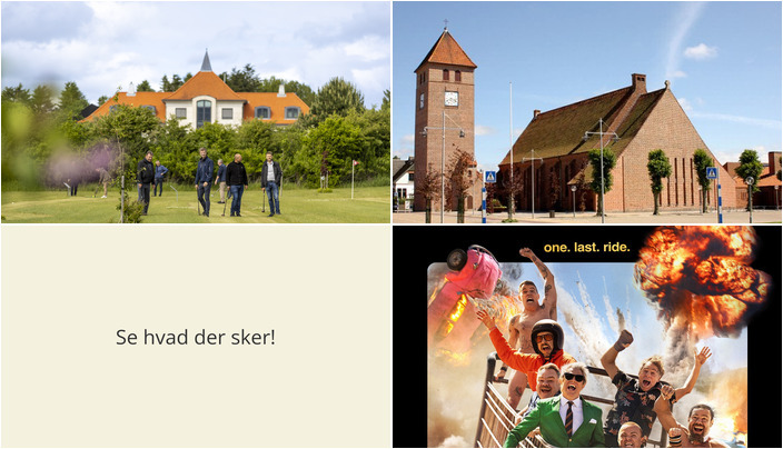 Oplev Brønderslev denne weekend: Golf, sorggruppe og filmklassikere