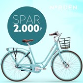 Kampagne på Norden Ellen cykel hos Specialisten v/Jonas Stokbro Thomsen: Spar 2.000 kr.