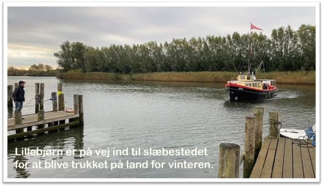 Lillebjørn - afslutter sæsonen med over 100 sejladser på Randers Fjord 