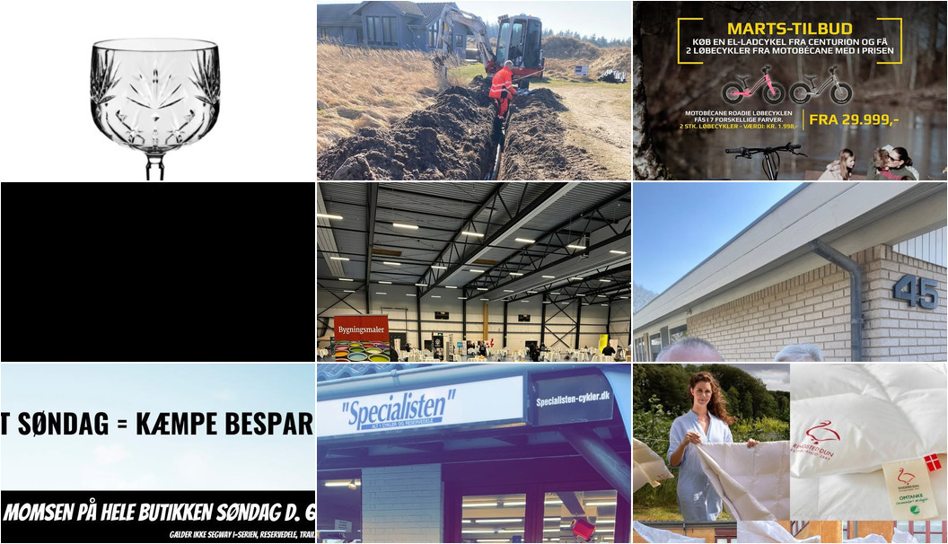 Nyt fra Malermester Kim Risborg Jeppesen, Birks Bike Shop ApS, danbolig Hjørring og 12 andre