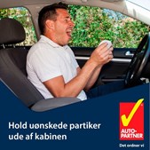 Hold vinduerne lukkede og undgå uønskede partikler i bilen