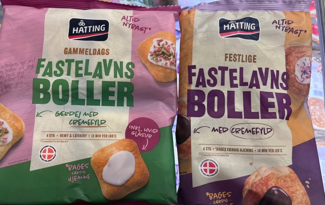 Meny Hobro tilbyder fastelavnsboller til skarp pris på kun 18,88 kr. for 4 stk.