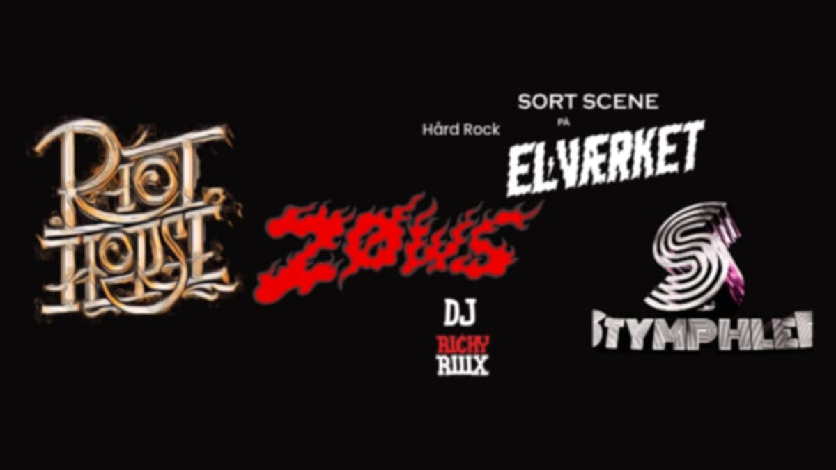 Rockaften i Musikhuset Elværket: Riot Horse, ZØWS og Stymphler
