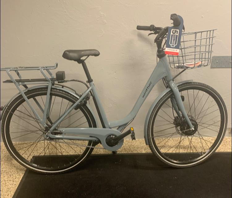 Birks Bike Shop ApS annoncerer flyttesalg med rabat på Winther Superbe 1 elcykler