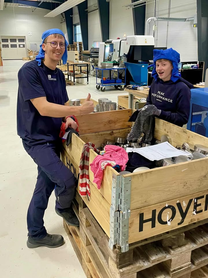 KB METAL ApS byder velkommen til ugens praktikant Gustav